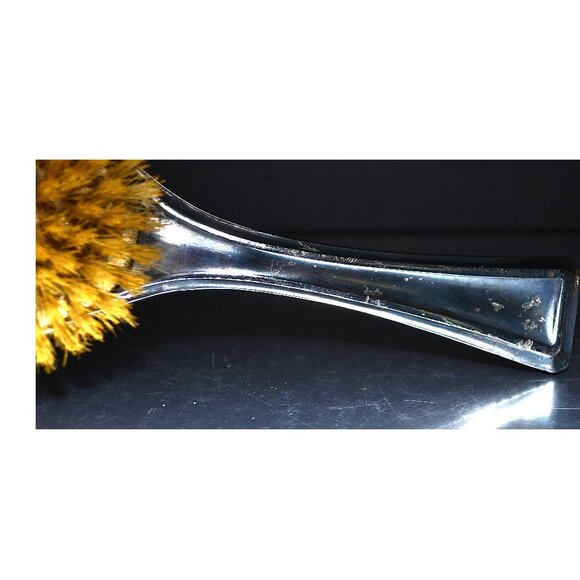 Beautiful Art Noveau Designed Hairbrush Silvertone Cherubs Vanity And Dresser - Picture 6 of 6